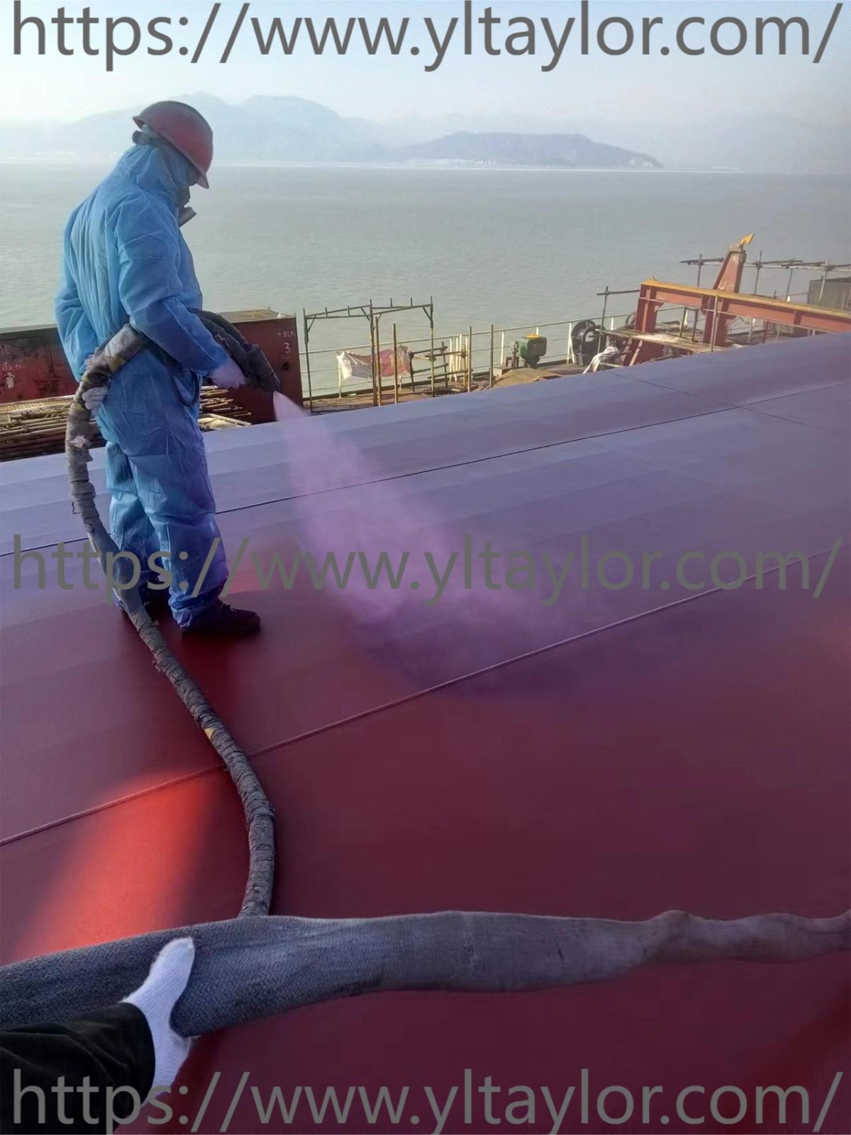 Commercial vessel deck corrosion protection
